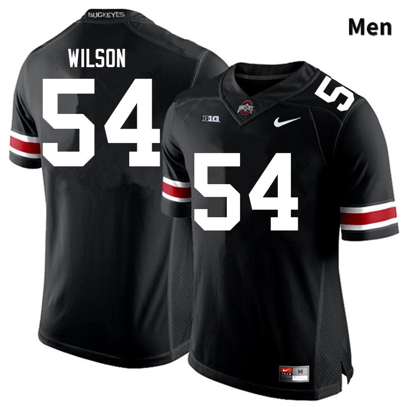 Ohio State Buckeyes Toby Wilson Men's #54 Black Authentic Stitched College Football Jersey